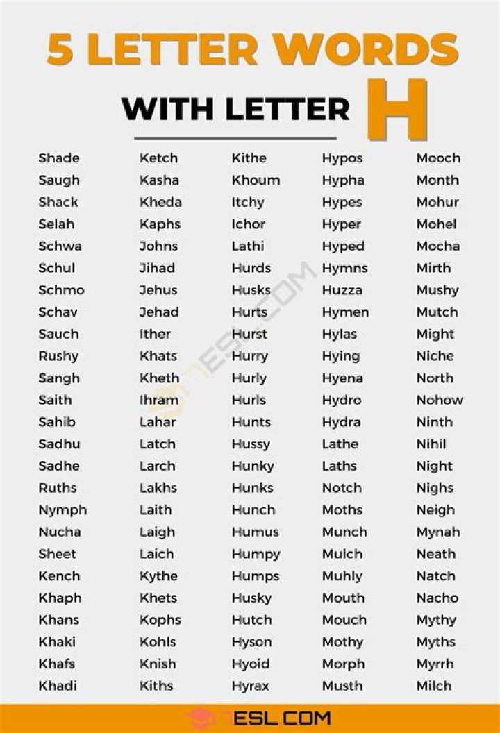 5 Letter Words with HAC in Them