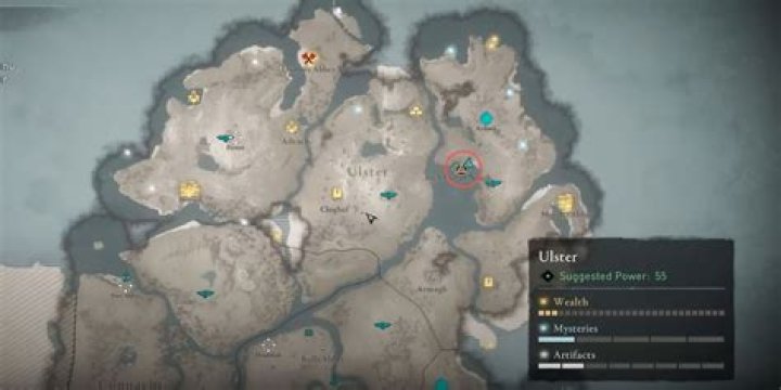 All Children of Danu Locations