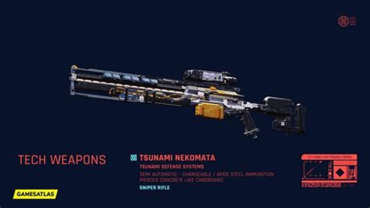 All Tech Weapons in Cyberpunk 2077