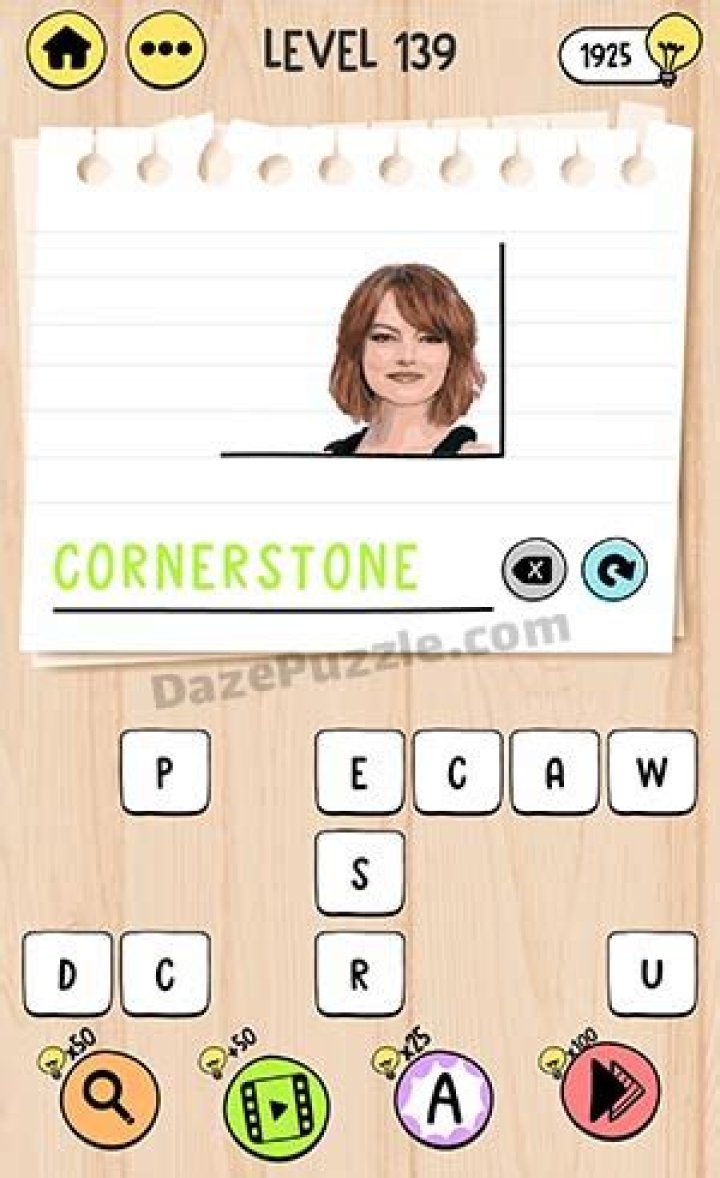 
Brain Test Tricky Words Level 139 Answer