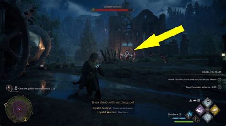 Breaking Camp Goblin Encampments - Hogwarts Legacy