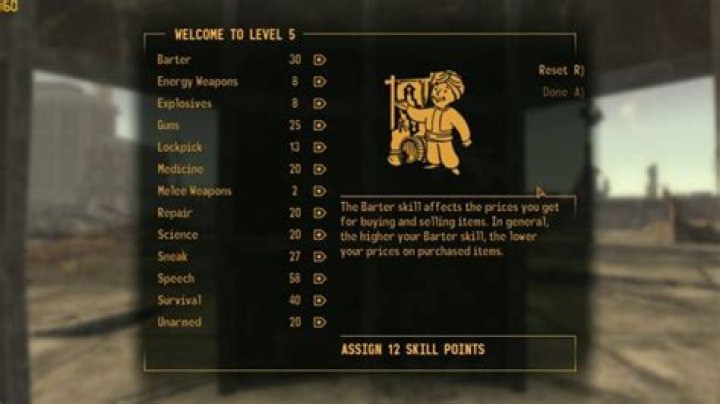 Cowboy Build in Fallout New Vegas Guide