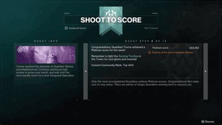 Destiny 2 Shoot To Score Quest Steps (2023)