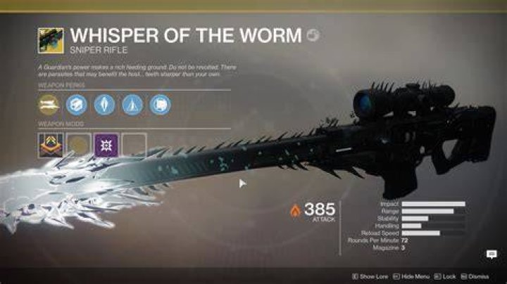 Destiny 2 whisper of the worm location