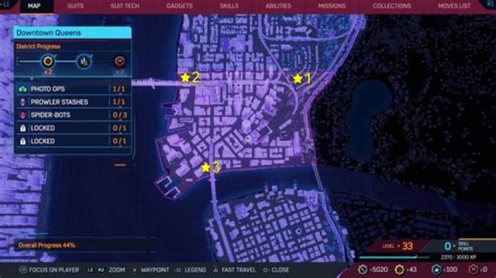Downtown Queens Spider-Bot Locations Guide