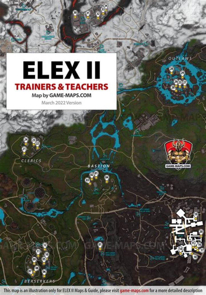 ELEX II Maps & Walkthrough