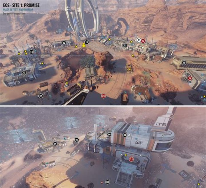 Eos Site 1 Promise in Mass Effect Andromeda