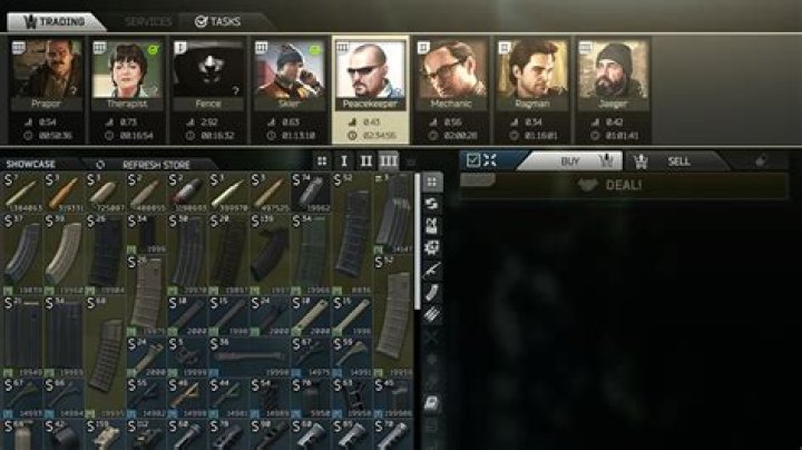 Escape From Tarkov repair costs increase with higher Trader level