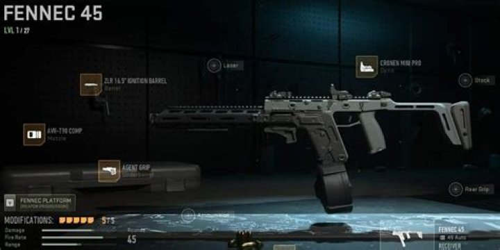 Fennec Mag 45 | Magazine in Warzone, MW3 and MW2