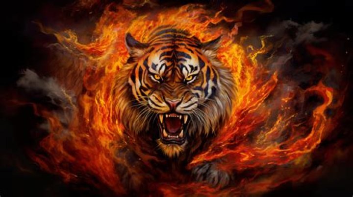 flaming tiger flaming tiger