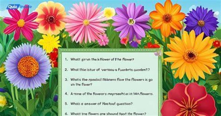 General Flower Trivia Image