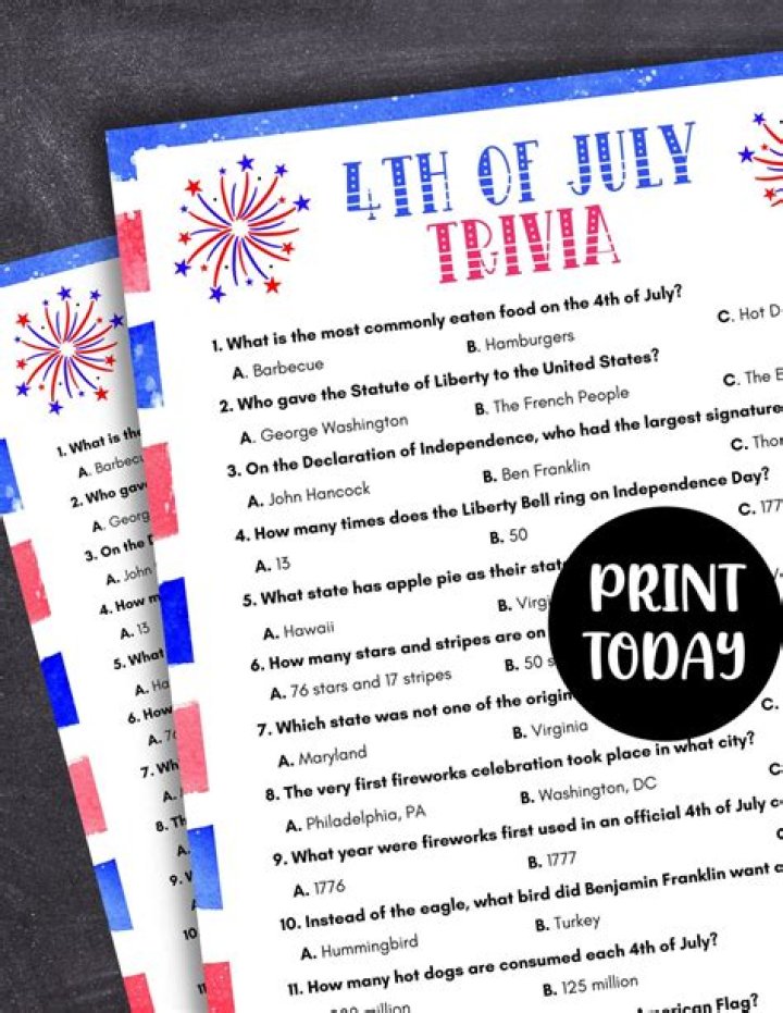 General July 4th Trivia Image