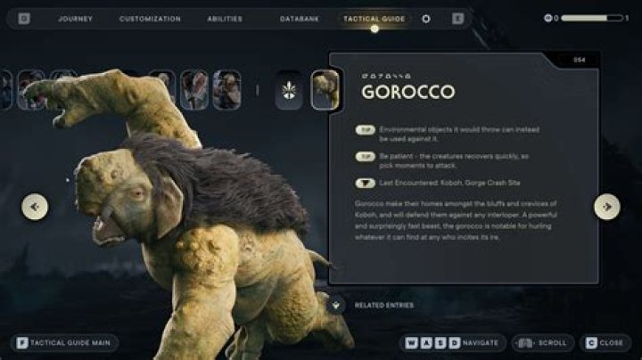 Gorocco (054) Star Wars Jedi Survivor Tactical Guide Update - Star Wars Jedi Survivor
