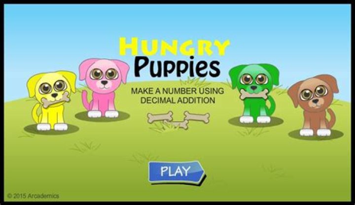Hungry Puppies Decimals