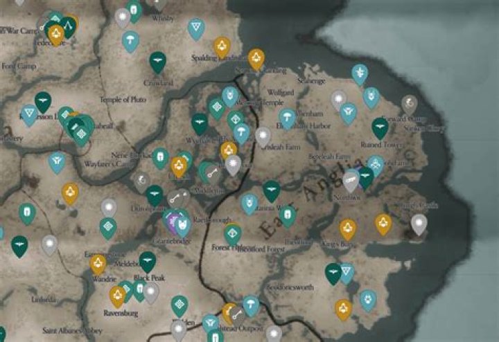 Ireland, Assassin's Creed Valhalla Map