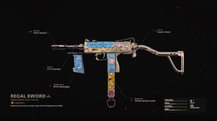 King's Own | COD Warzone and Black Ops Cold War Weapon Blueprint