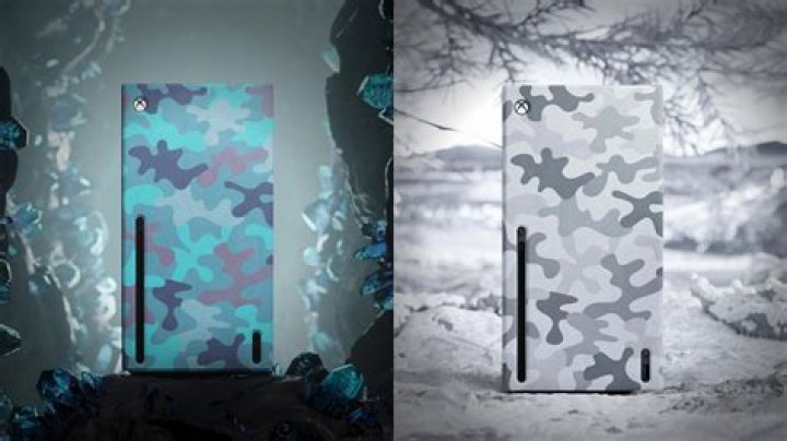 Microsoft Announces Stylish Xbox Series X Console Wraps With Starfield and Camo Editions