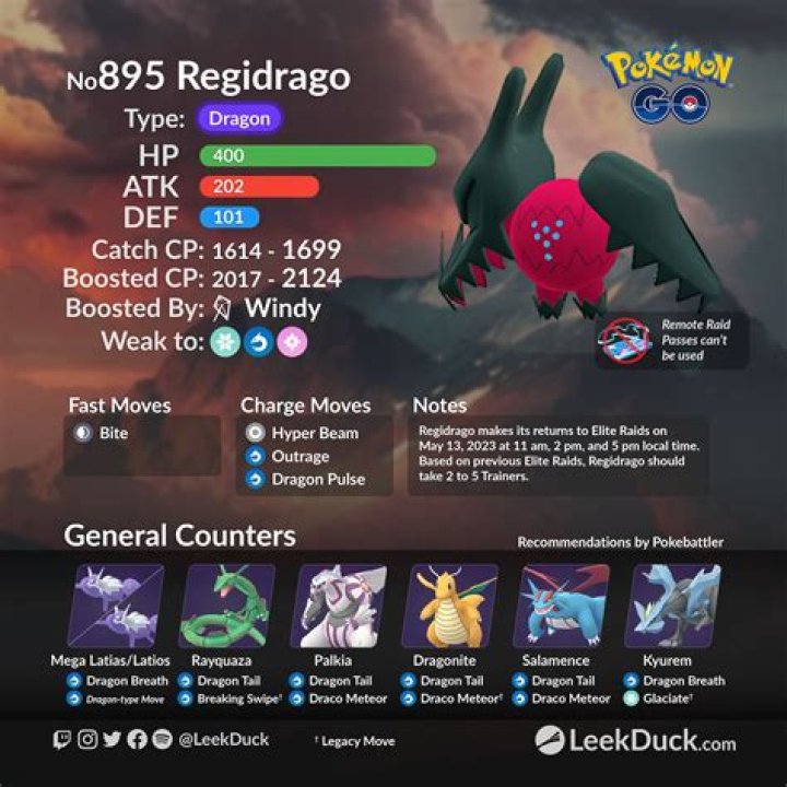 Pokemon Go Regidrago Raid Error 36, Players Cannot Join Elite Raids