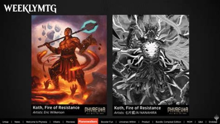 Possible Leaks Reveal Three Compleated Planeswalkers From Phyrexia: All Will Be One