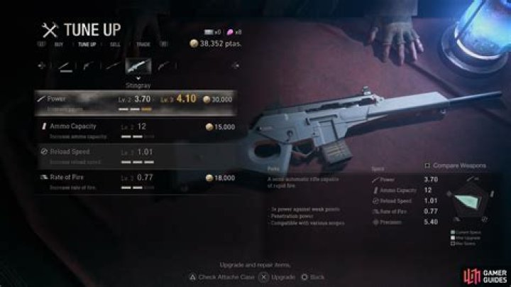RE4 Remake Best Rifle - Rifles - Weapons | Resident Evil 4 Remake