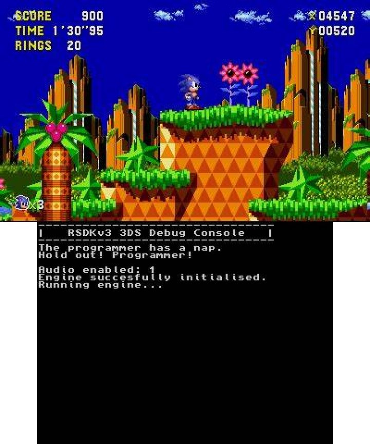 Sonic CD 2011 3DS - GameBrew