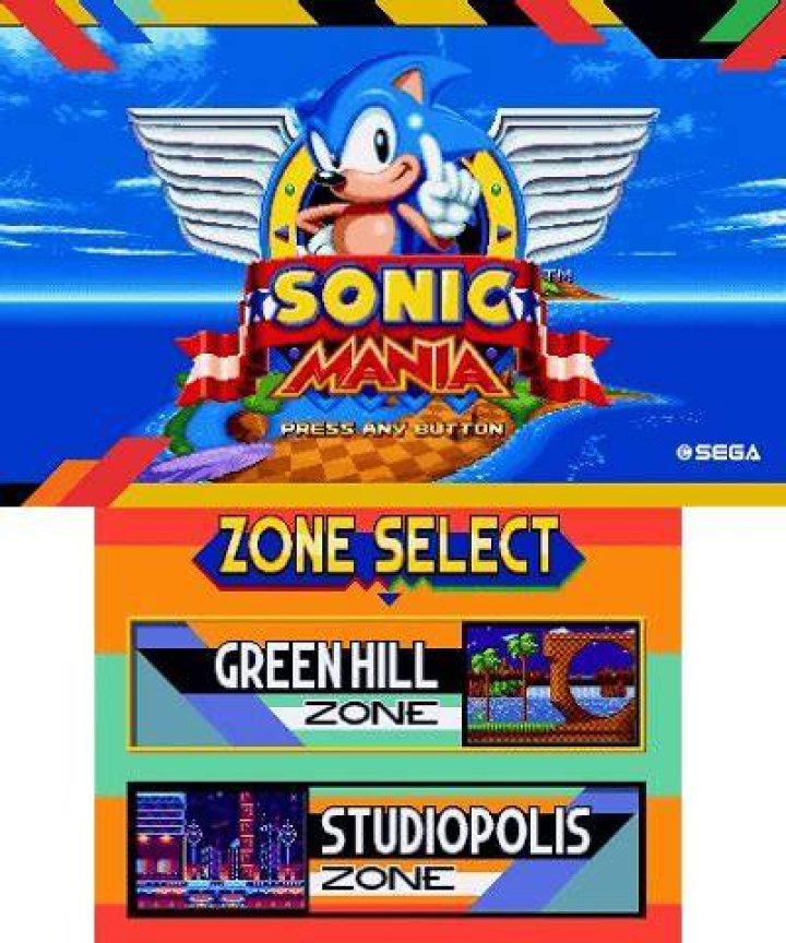 Sonic Mania 3DS - (Platform)