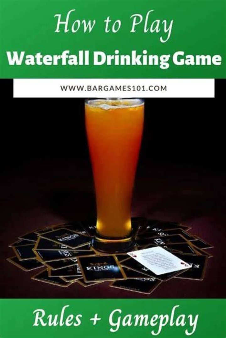The Waterfall Drinking Game Rules and Gameplay