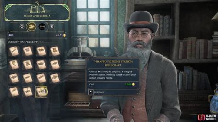 Tomes and Scrolls Hogwarts Legacy: Location & Inventory - Hogsmeade - Stores | Hogwarts Legacy