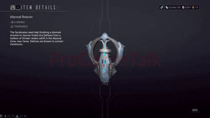 Warframe Abyssal Beacon (How to Get, Location & Uses)