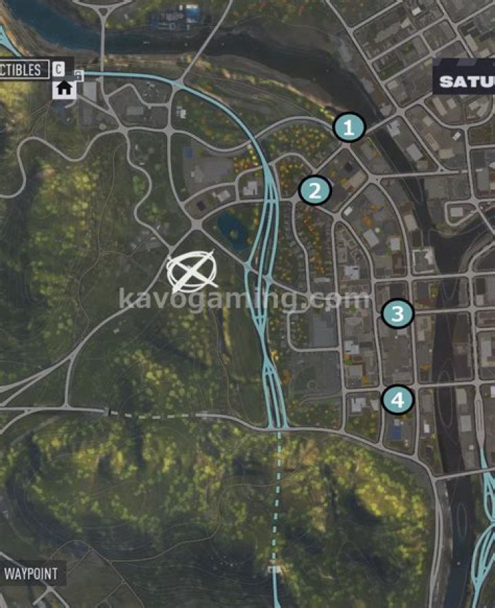 West Brooks Street Art Locations
