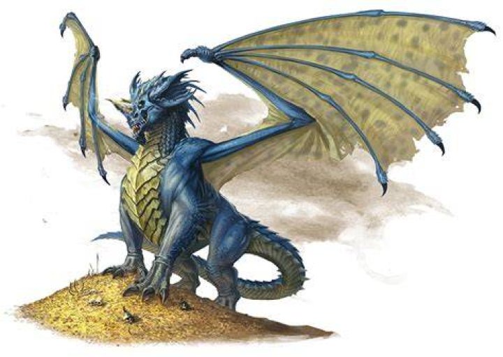 Young Blue Dragon